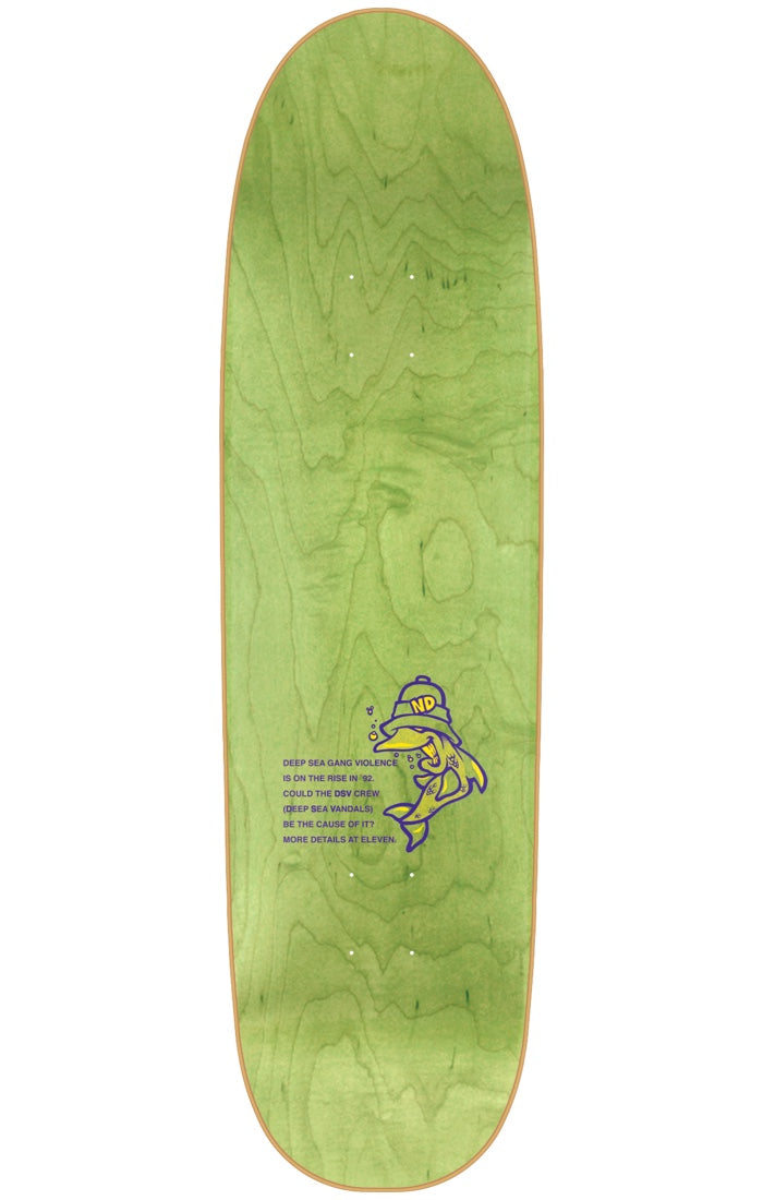 New Deal Ron Knigge Dsv 8.6" NEON Skateboard Deck