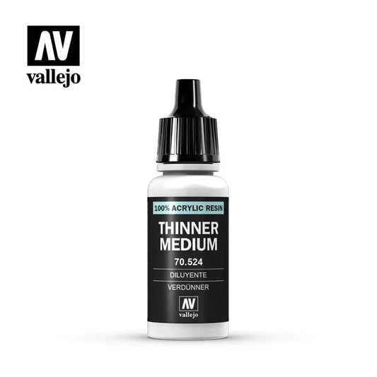 Vallejo Game Color Paint: Thinner Medium 17 ml.