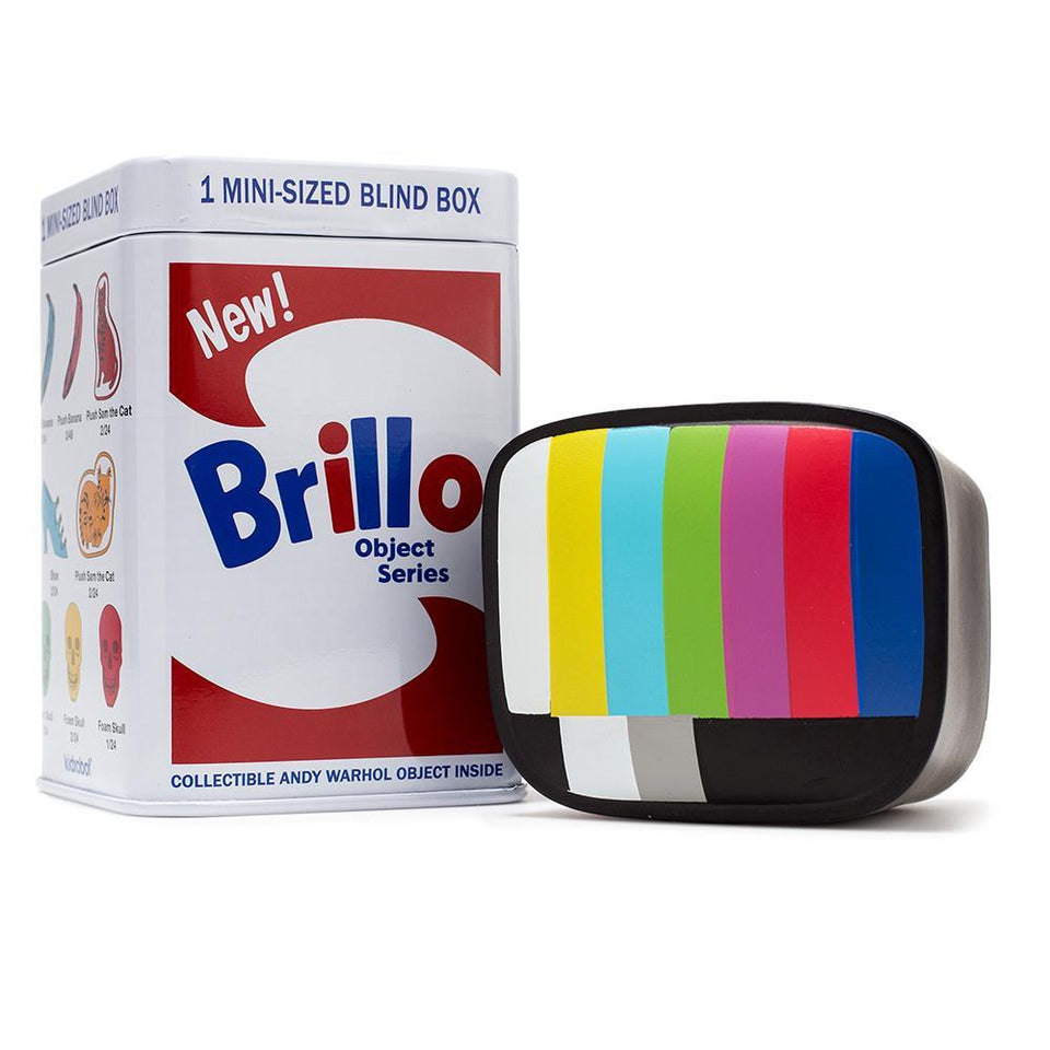 KIDROBOT x ANDY WARHOL BRILLO BOX ART OBJECT BLIND BOX FIGURES