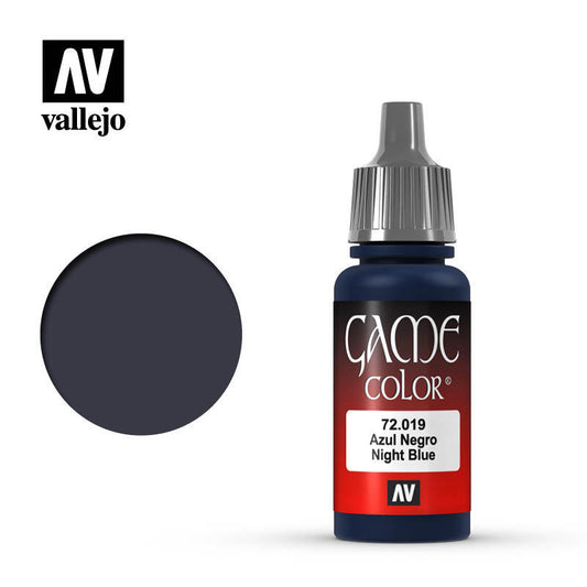 Vallejo Game Color Paint: Night Blue (17ml)