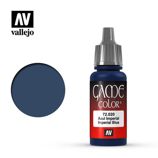 Vallejo Game Color Paint: Imperial Blue (17ml)