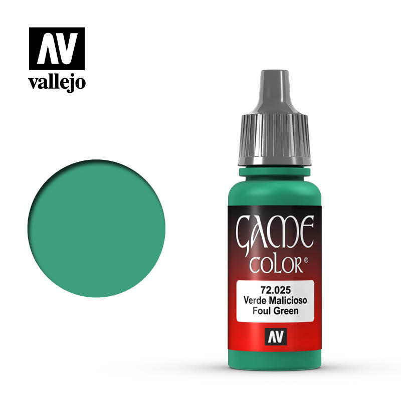 Vallejo Game Color Paint: Foul Green (17ml)