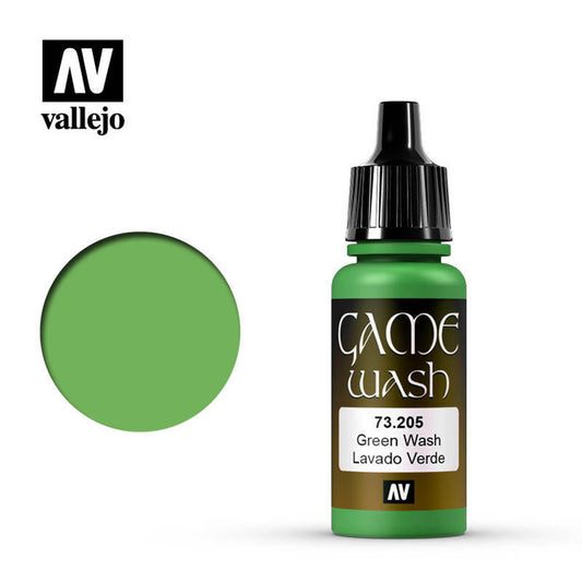 Vallejo Game Color Paint: Wash - Green  17 ml.