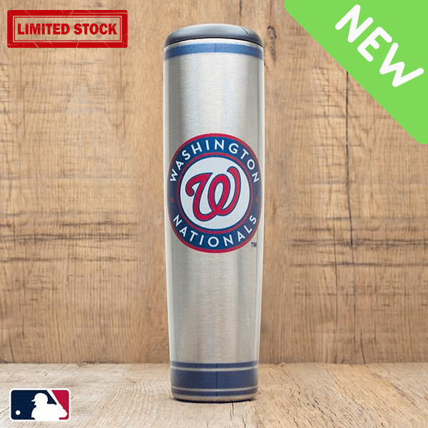 Washington Nationals Metal Dugout Mug | Stainless Steel Baseball Bat Mug