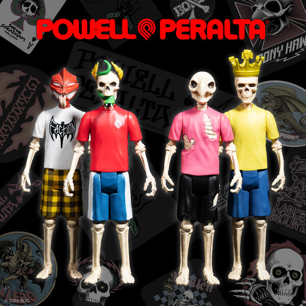 Super7 x Powell Peralta Rodney Mullen Wave 2 ReAction Figure