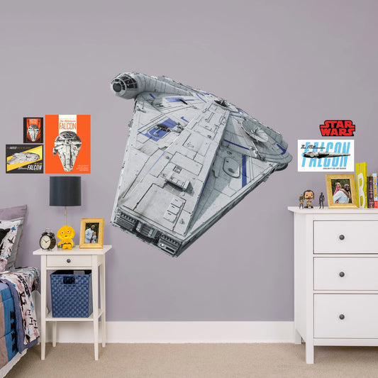 Millennium Falcon - Solo: A Star Wars Story - Officially Licensed Removable Wall Decal