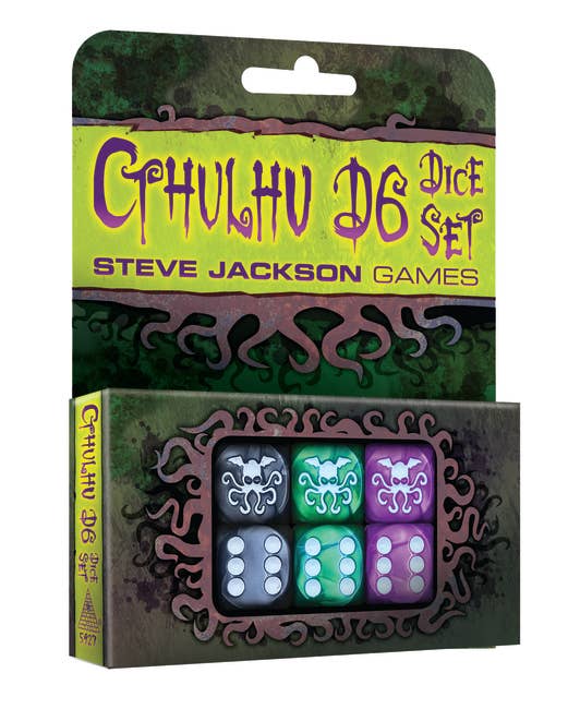 Cthulhu d6 Dice Set