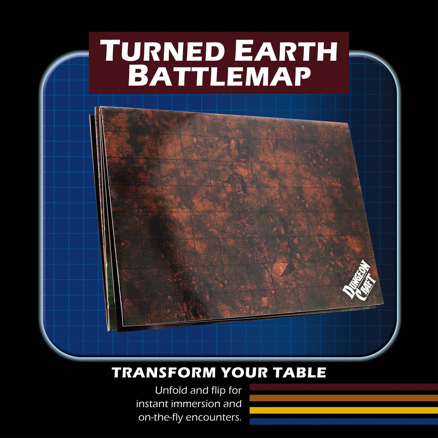 BattleMap: Turned Earth RPG battle map