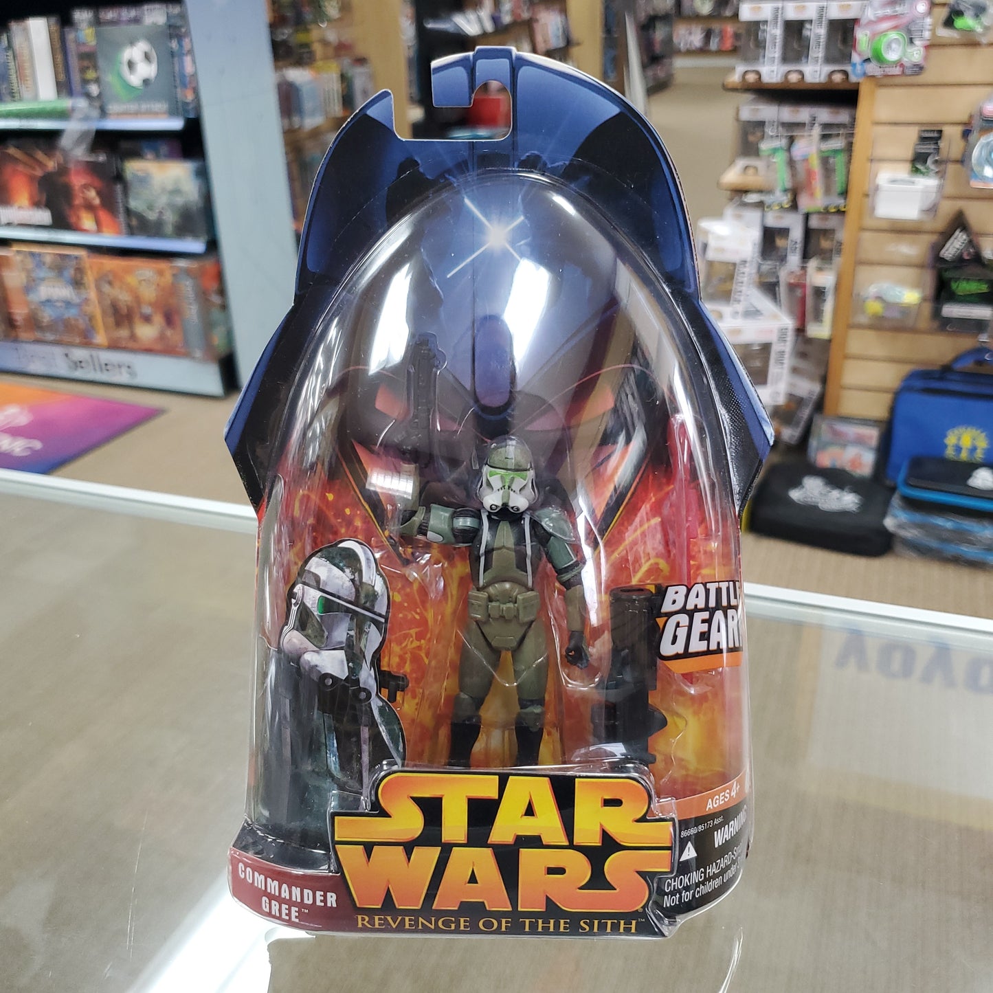 Commander Gree (Battle Gear) - Star Wars Revenge of the Sith Action Figure