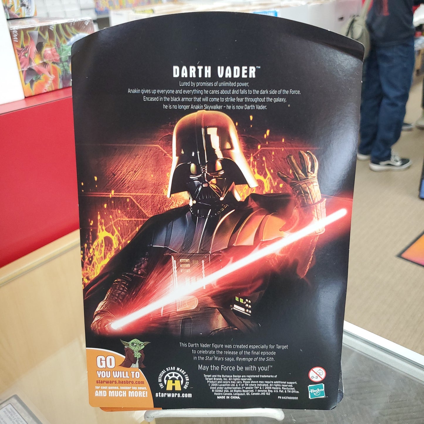 Darth Vader – Lava Glow (Target) - Star Wars Revenge of the Sith Action Figure