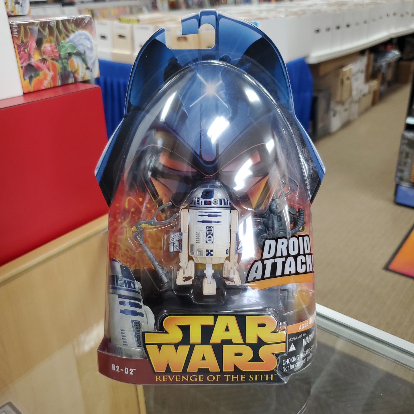 R2-D2 (Droid Attack) - Star Wars Revenge of the Sith Action Figure