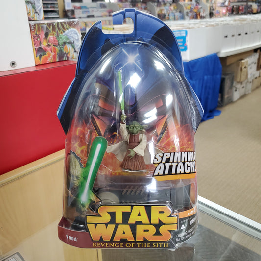 Yoda (Spining Attack) - Star Wars Revenge of the Sith Action Figure