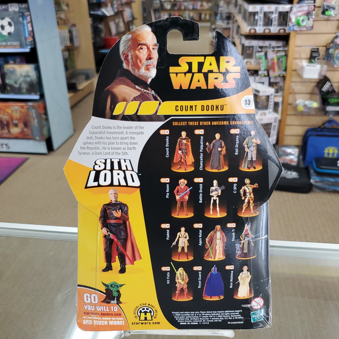 Count Dooku (Sith Lord) - Star Wars Revenge of the Sith Action Figure