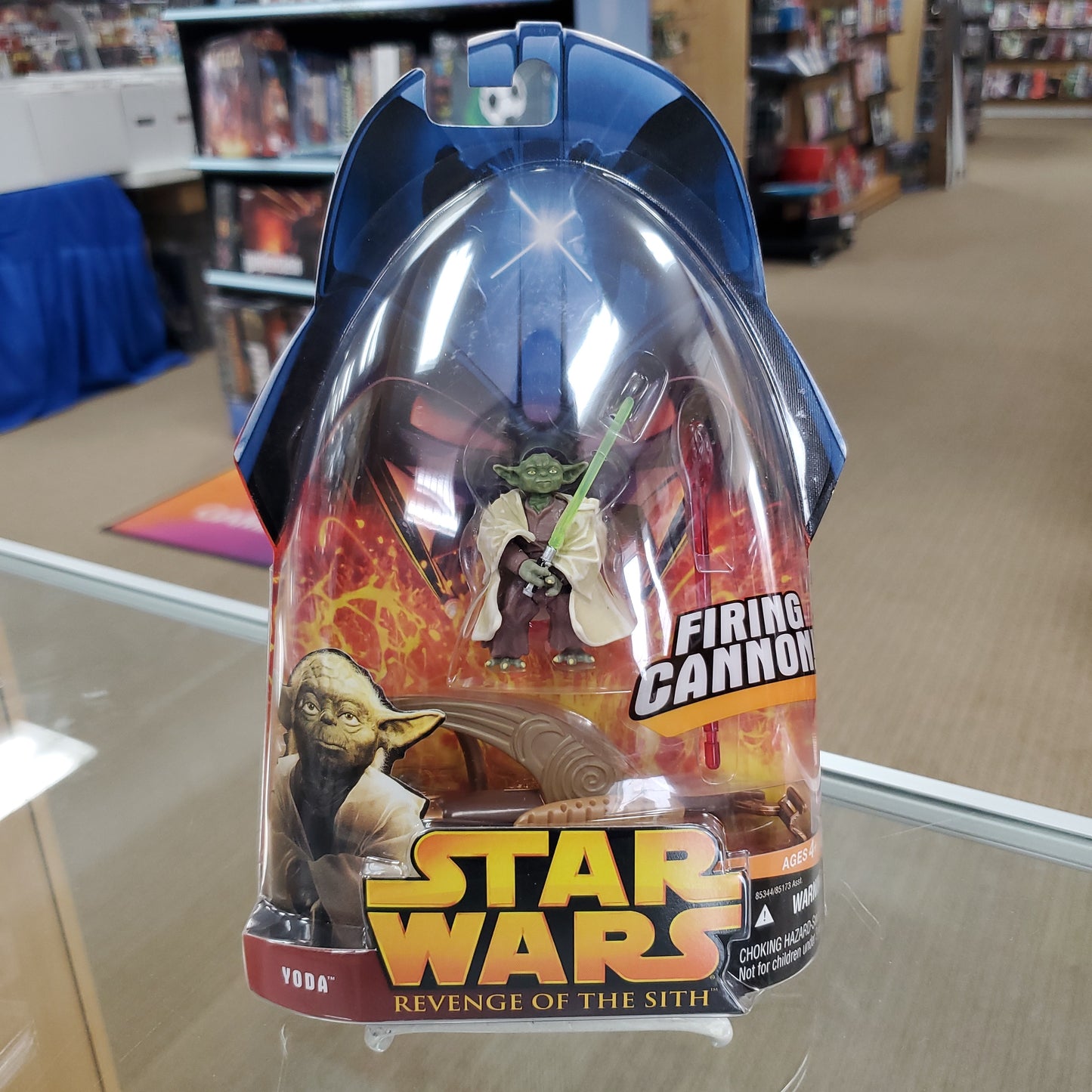 Yoda (Firing Cannon!) - Star Wars Revenge of the Sith Action Figure