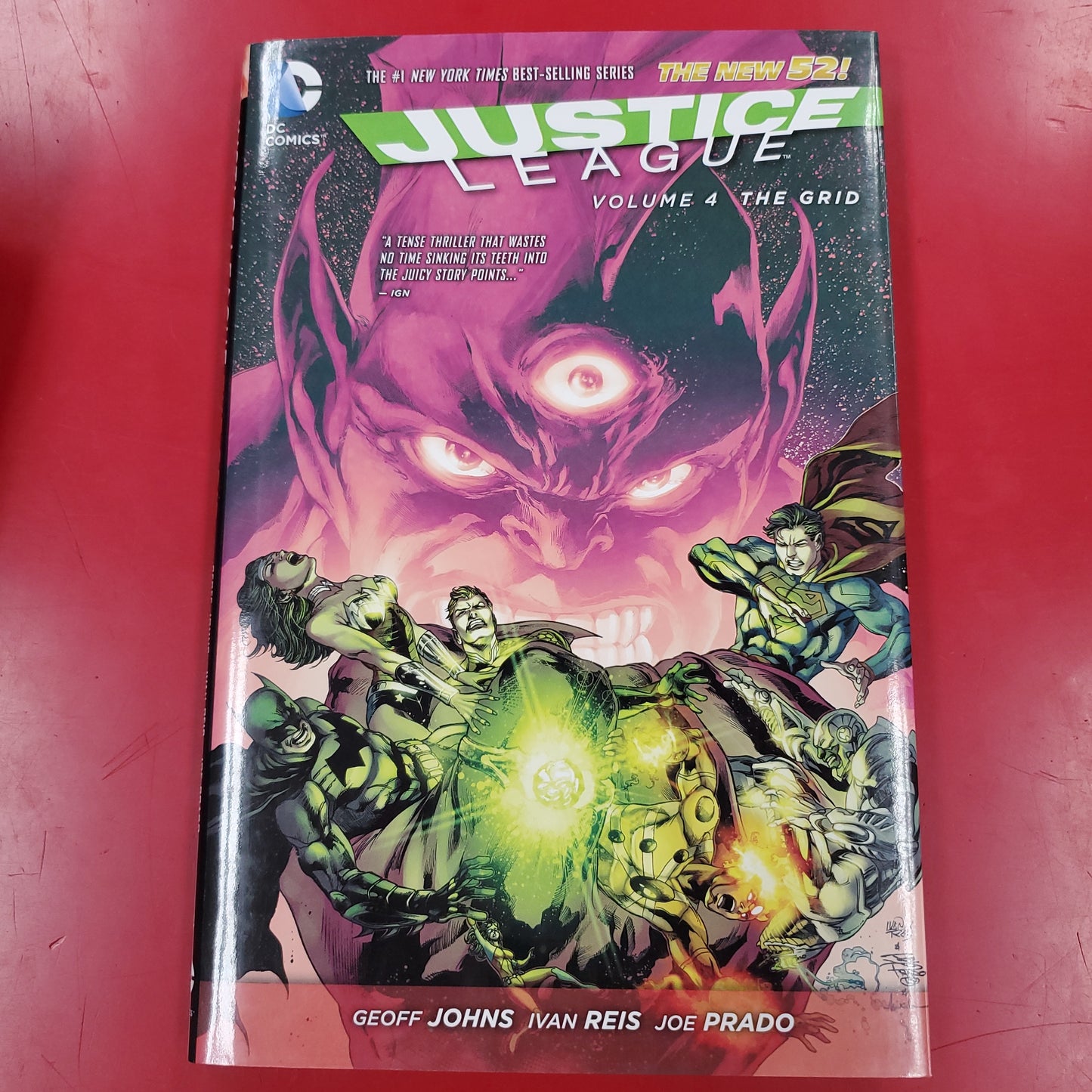 Justice League Hardcover Volume 04 The Grid (N52)