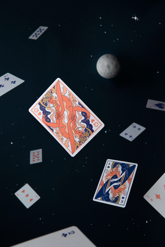 Lady Moon Playing Cards by Art of Play