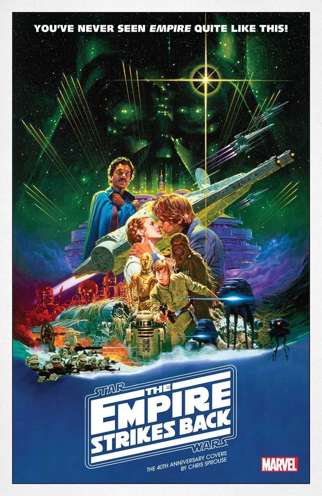 Star Wars Empire 40th Anniv Cover Sprouse #1 Movie Poster Variant