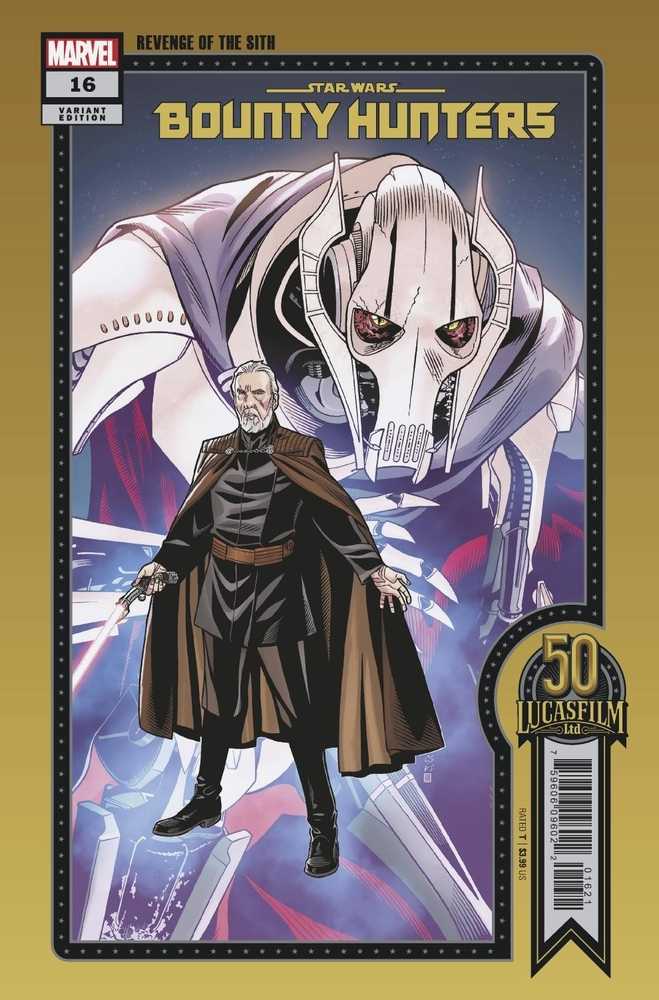 Star Wars Bounty Hunters #16 Sprouse Lucasfilm 50th Variant Wobh