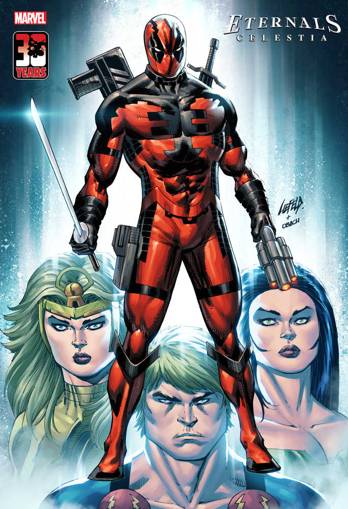 Eternals Celestia #1 Liefeld Deadpool 30th Variant