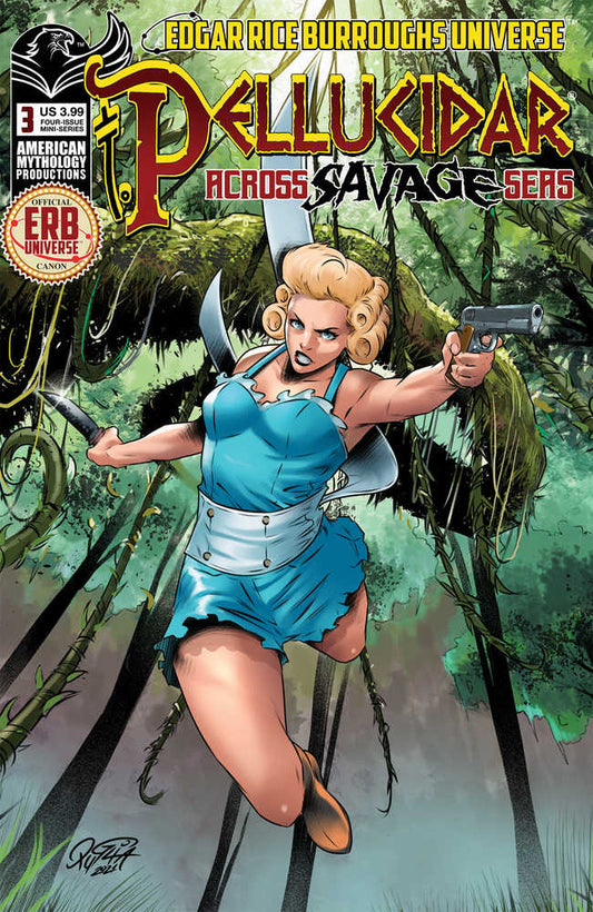 Pellucidar Across Savage Seas #3 Cover A Puglia