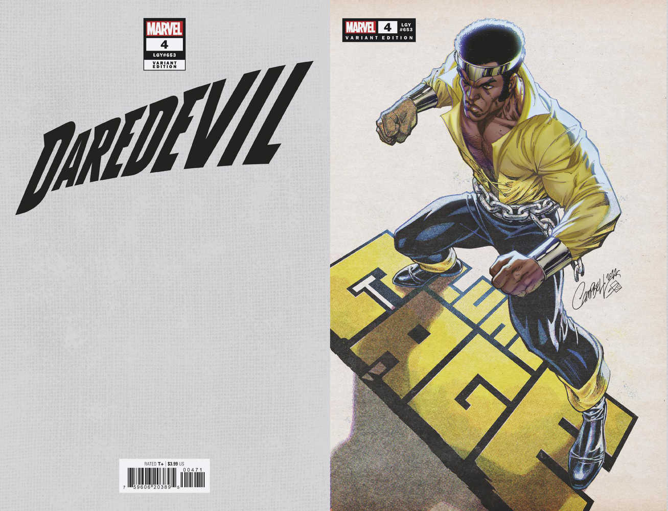 Daredevil #4 Js Campbell Anniversary Variant