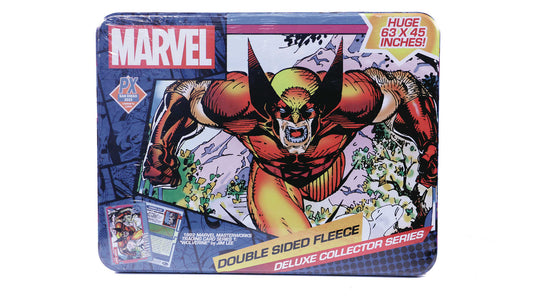 San Diego Comicon Sdcc 2023 Marvel Wolverine Card Previews Exclusive Deluxe Fleece Blanket Tin