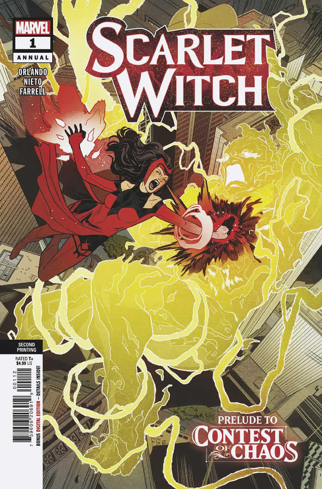 Scarlet Witch Annual #1 2nd Print Carlo Nieto Variant