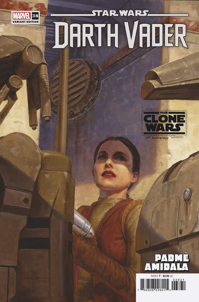 Star Wars: Darth Vader 38 E.M. Gist Padme Star Wars: Clone Wars 15th Anniversary Variant [Dd]