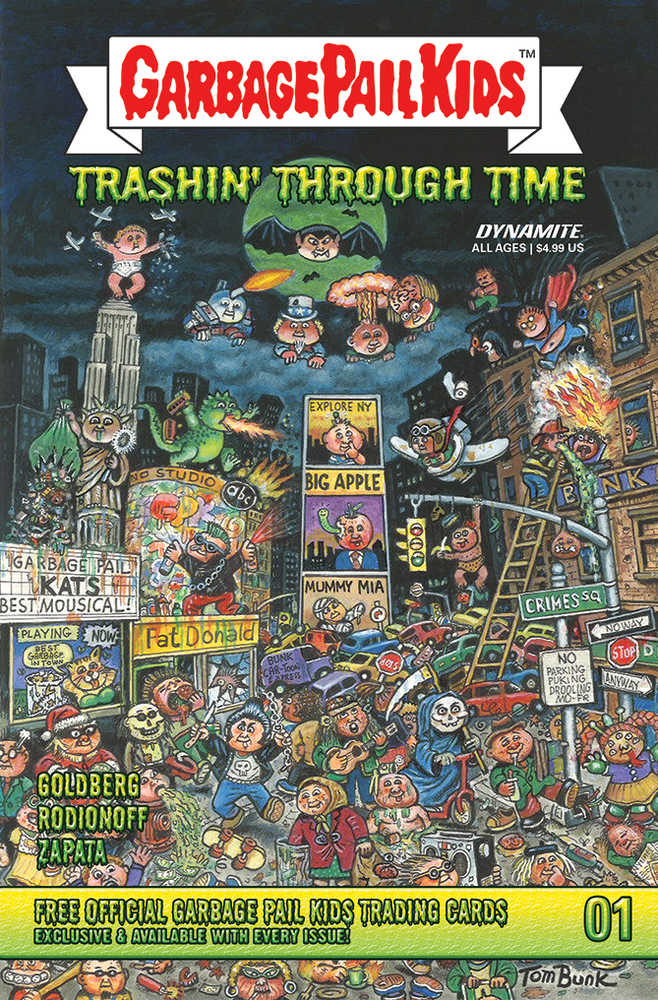 Garbage Pail Kids Through Time #1 Cover A Bunk