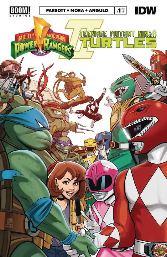 Mmpr Teenage Mutant Ninja Turtles II #1 Bse Variant Gibson