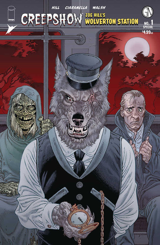 Creepshow Joe Hills Wolverton Station (One Shot) Cover B RodrÍGuez Variant (Mature)