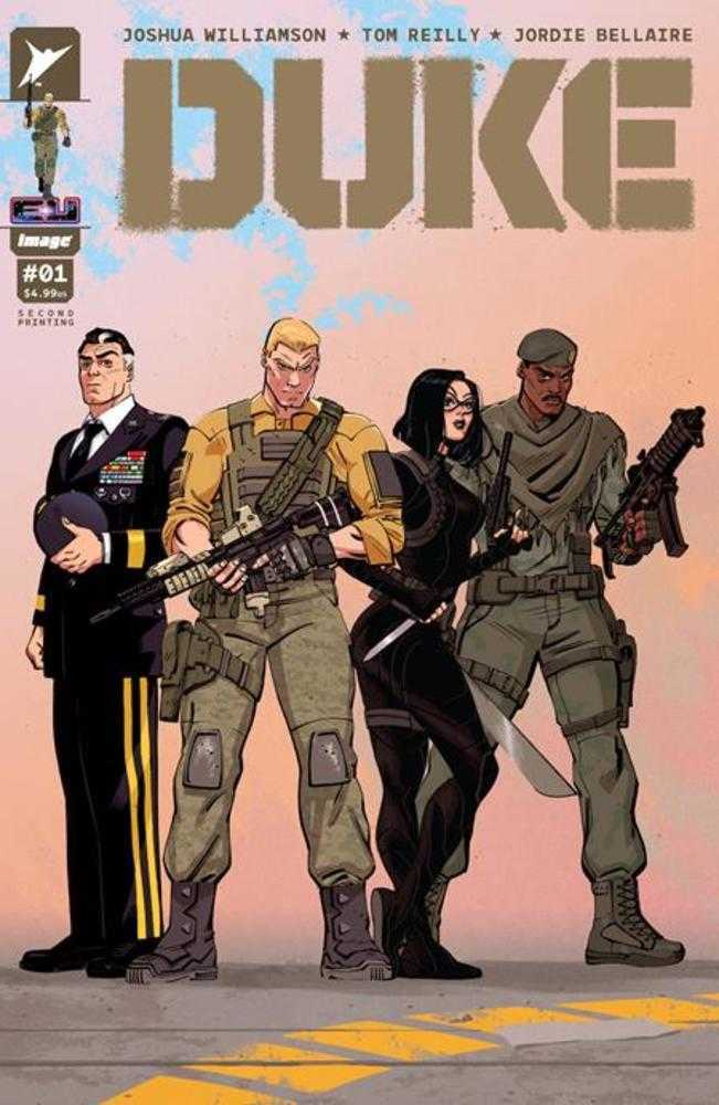 Duke #1 2nd Print Cover C Tom Reilly Variant