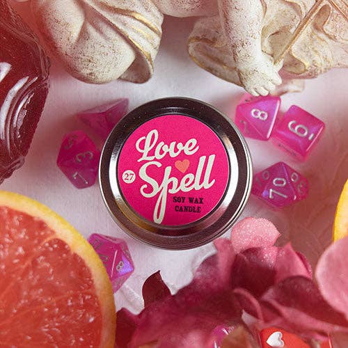 Love Spell Gaming Candle