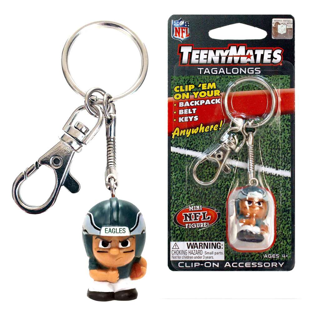 Philadelphia Eagles TeenyMate Tagalongs Keychain