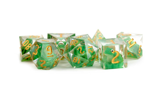 Handcrafted Sharp Edge Frog Dice