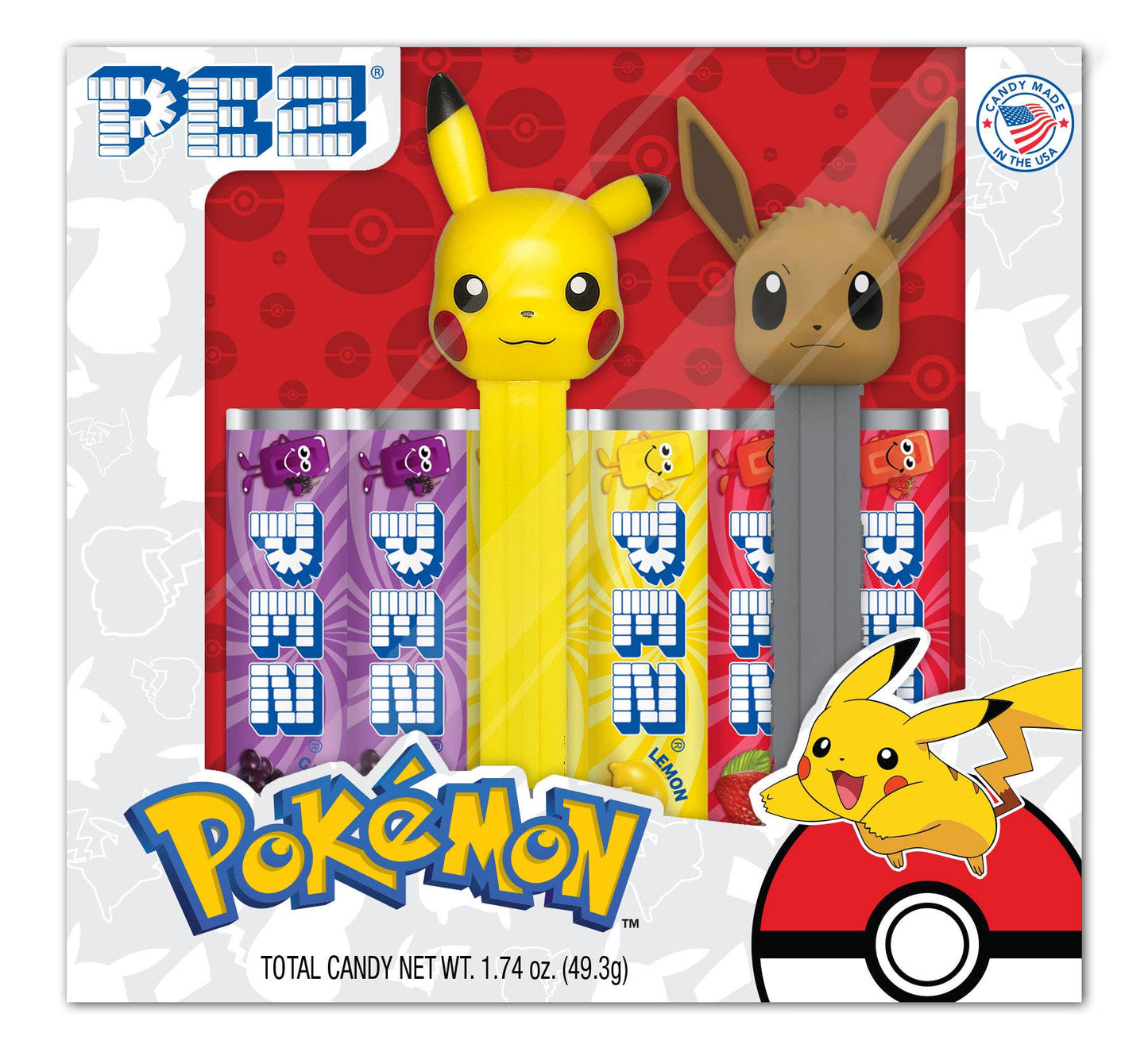 Pez Box Twin Set, Pokemon,12ct