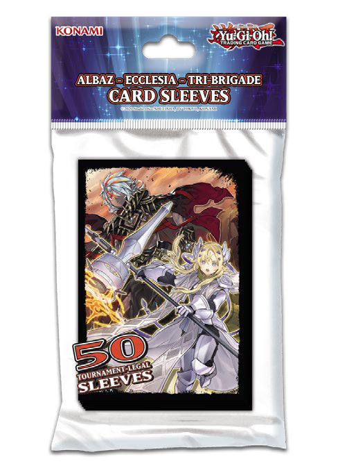 Yu-Gi-Oh! TCG: Albaz Ecclesia and Tri-Brigade Sleeves Pack (50)