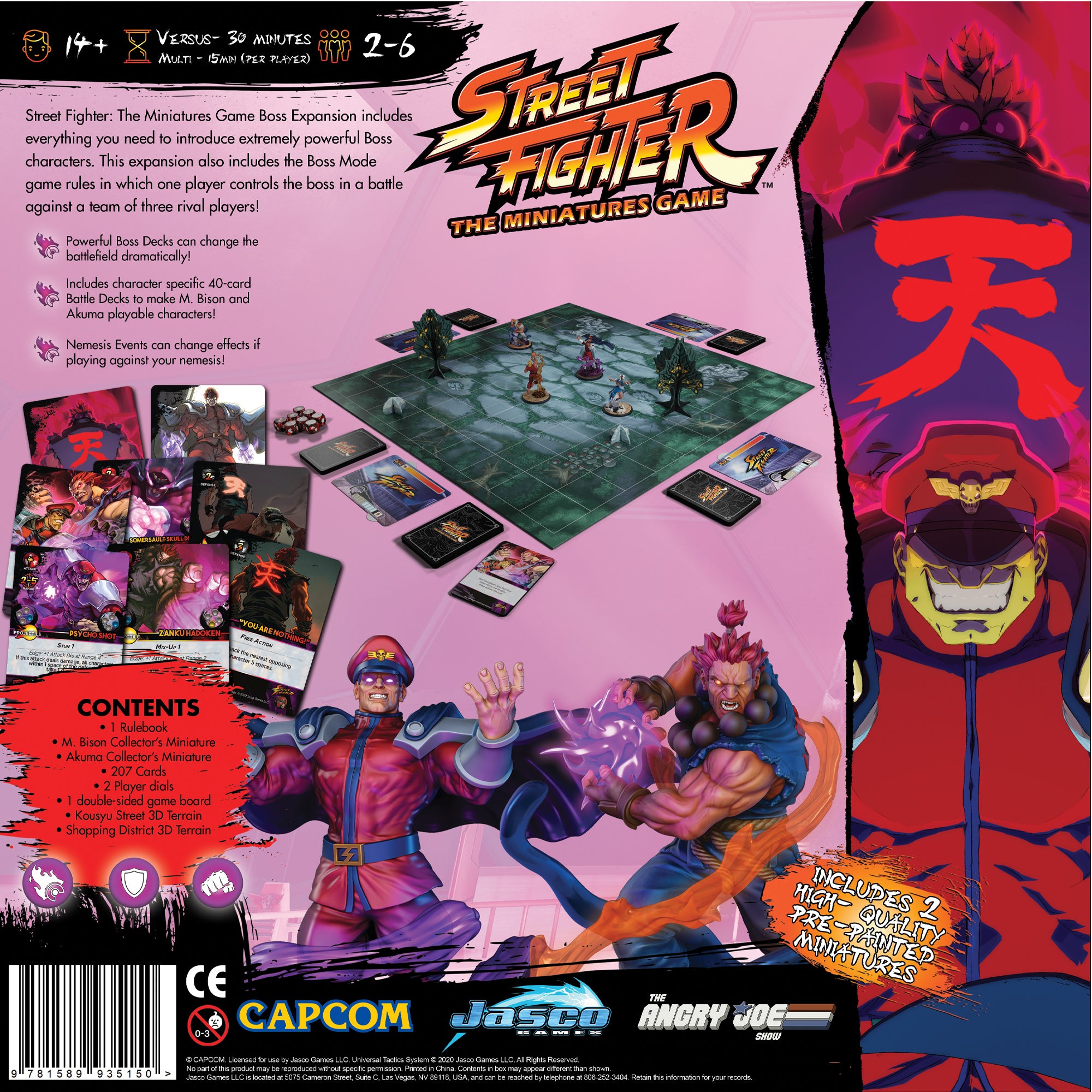 Street Fighter Miniatures Game: Boss Expansion