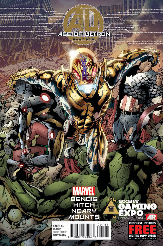 AGE OF ULTRON #1 FOIL CVR (OF 10)