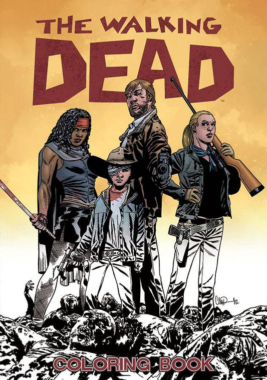 WALKING DEAD ADULT COLORING BOOK (MR)