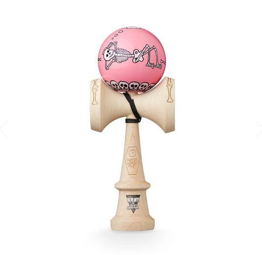 KROM JODY BARTON - SKELETONS Kendama - Pink