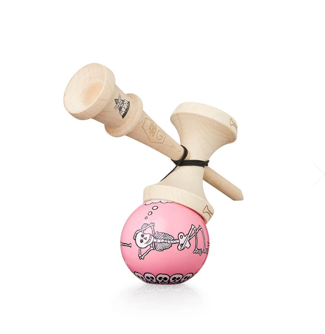 KROM JODY BARTON - SKELETONS Kendama - Pink