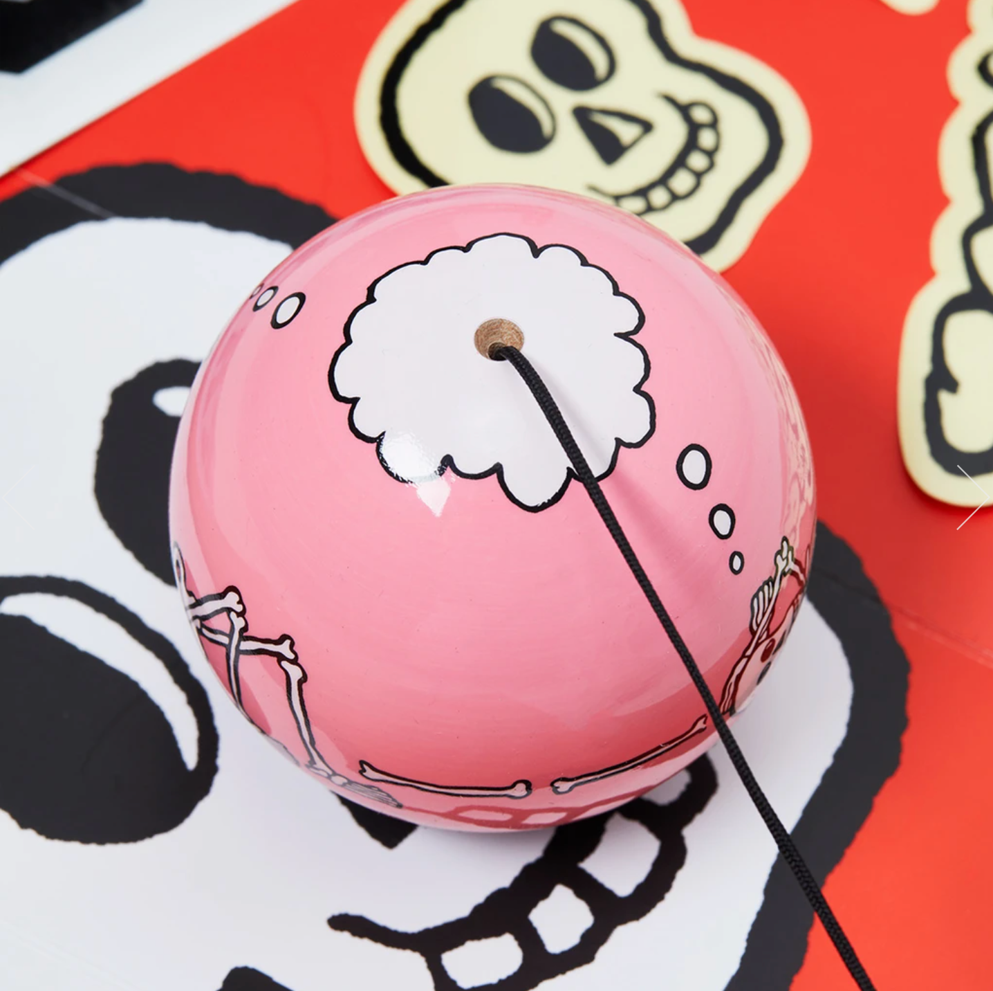 KROM JODY BARTON - SKELETONS Kendama - Pink