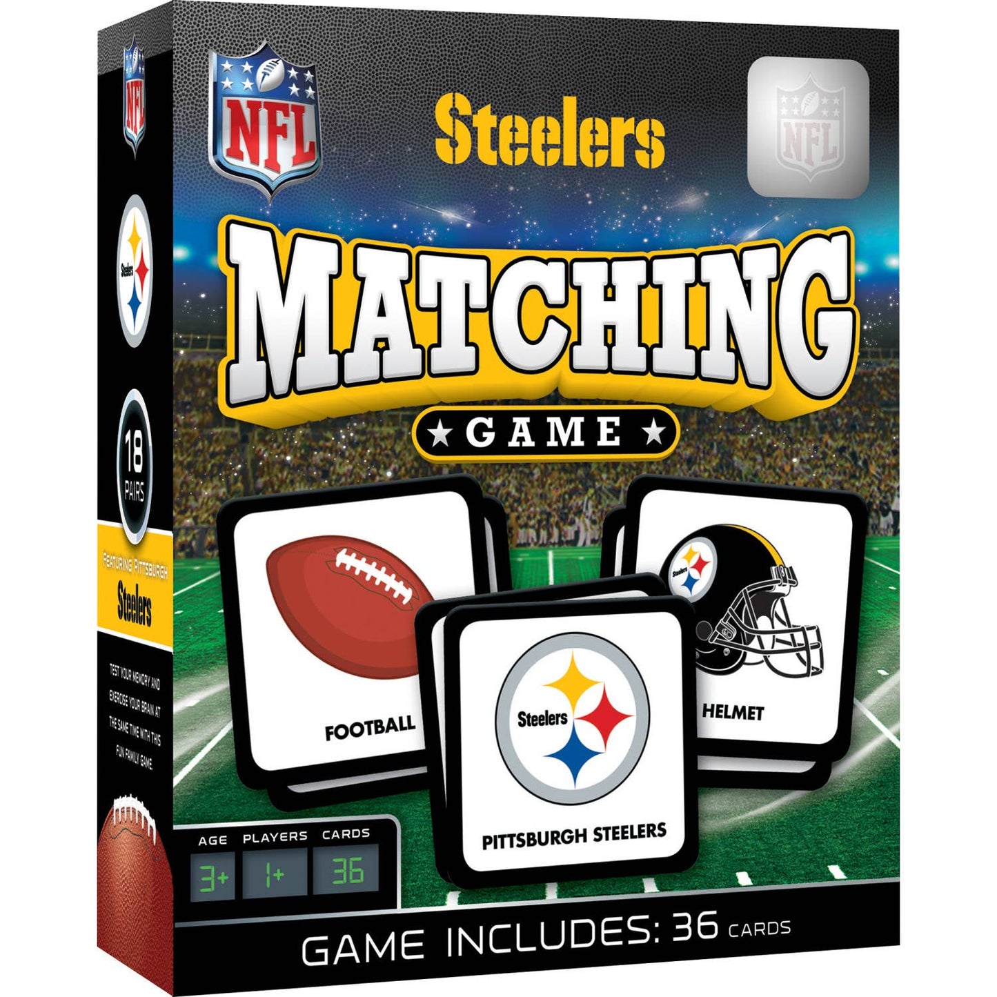 Pittsburgh Steelers NFL Matching Game