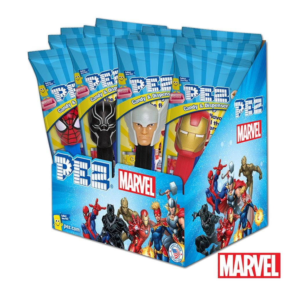 Marvel PEZ Candy Dispenser, Poly Bag