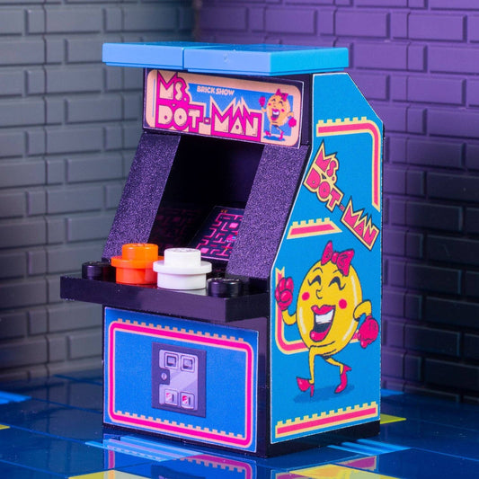 Mrs. Dot-Man - Custom LEGO Classic Arcade Machine